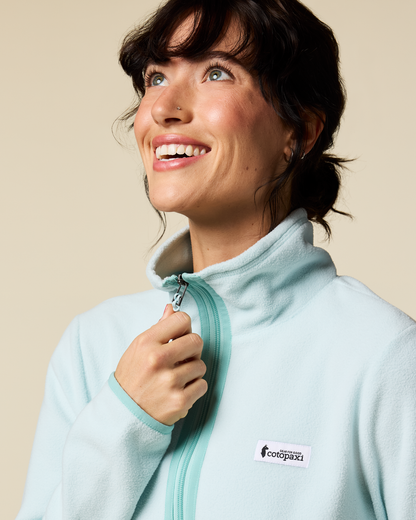 Amado Fleece Pullover - Women's - Surf/Tide Pool - US 3234