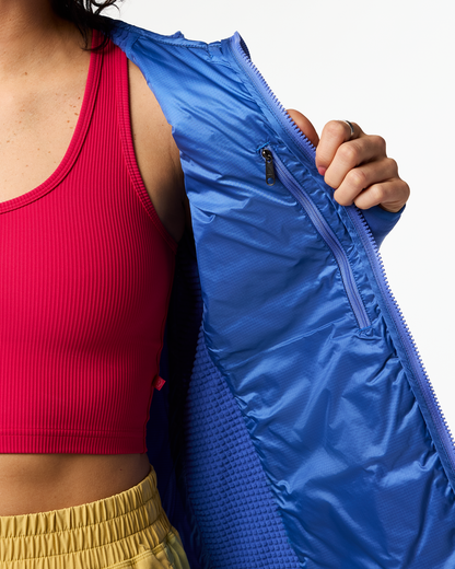 Capa Hybrid Insulated Hooded Jacket - Women's - Azure/Moonbeam - US 8922