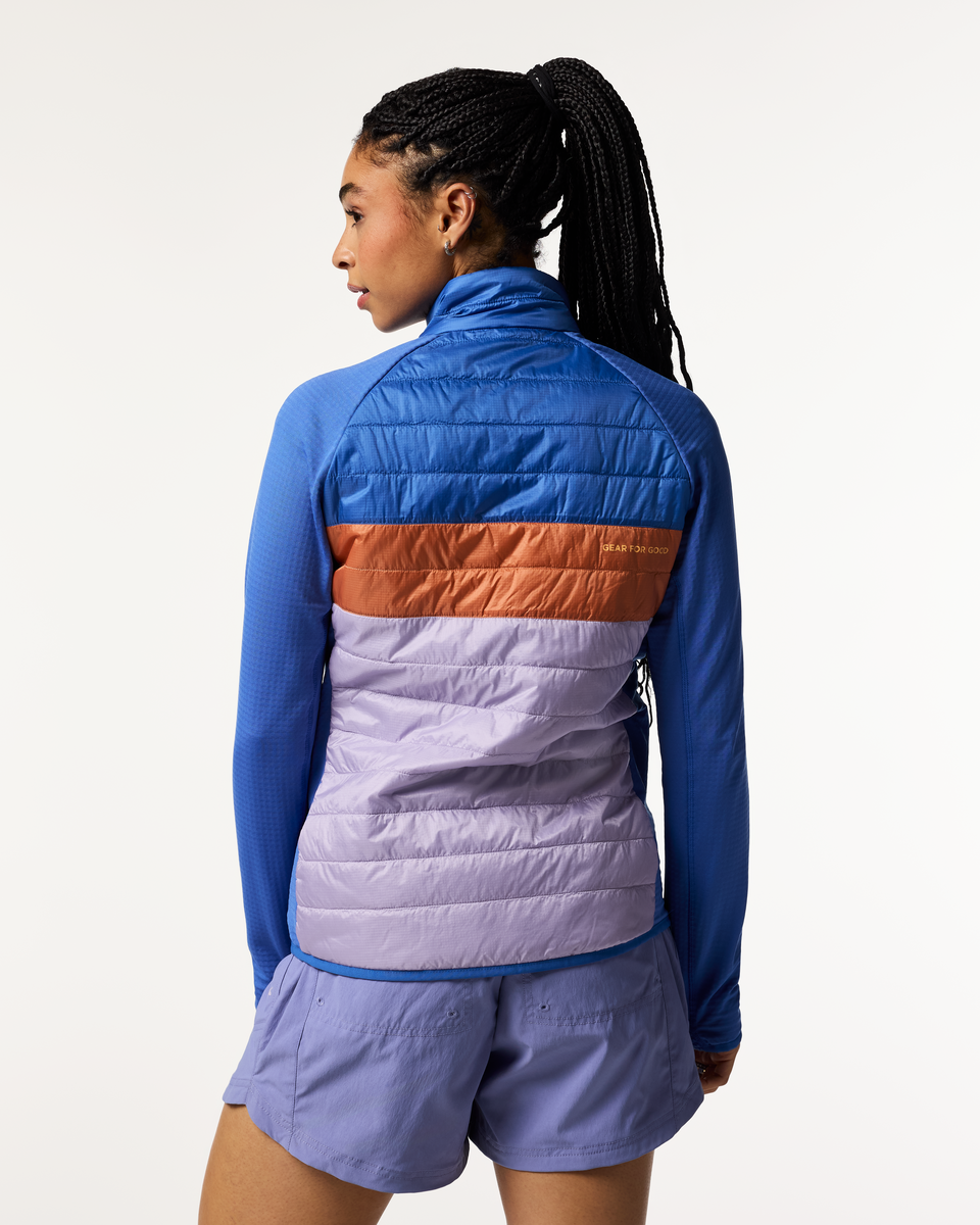 Capa Hybrid Insulated Jacket - Women's - Azure/Moonbeam - US 6750