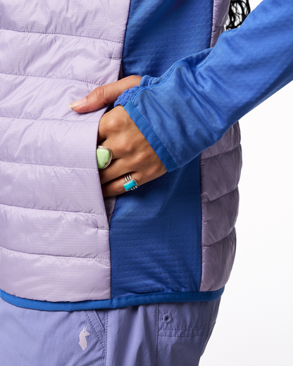Capa Hybrid Insulated Jacket - Women's - Azure/Moonbeam - US 6750