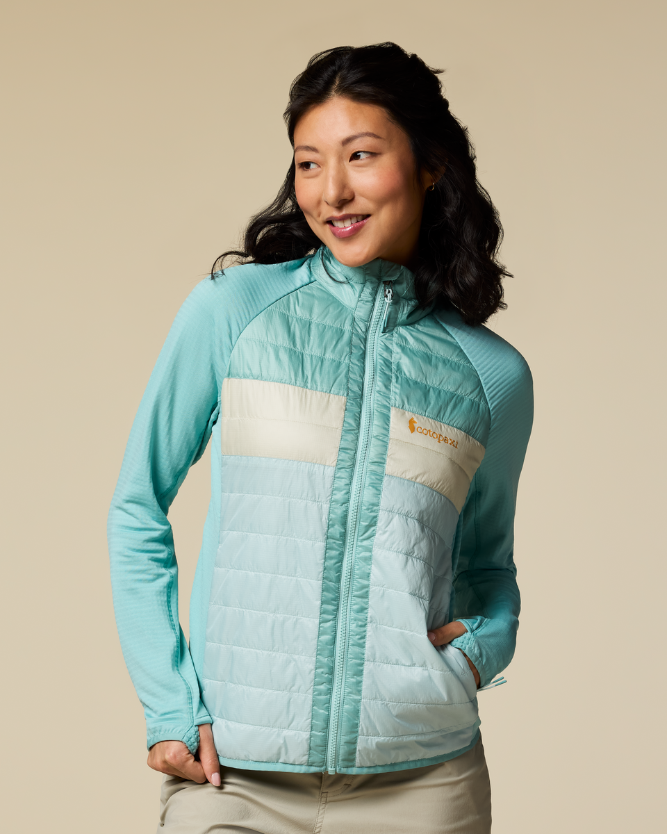 Capa Hybrid Insulated Jacket - Women's - Tide Pool/Surf - US 3222