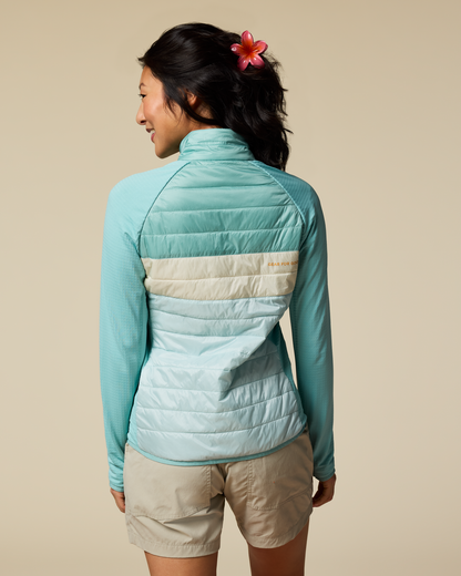 Capa Hybrid Insulated Jacket - Women's - Tide Pool/Surf - US 3222