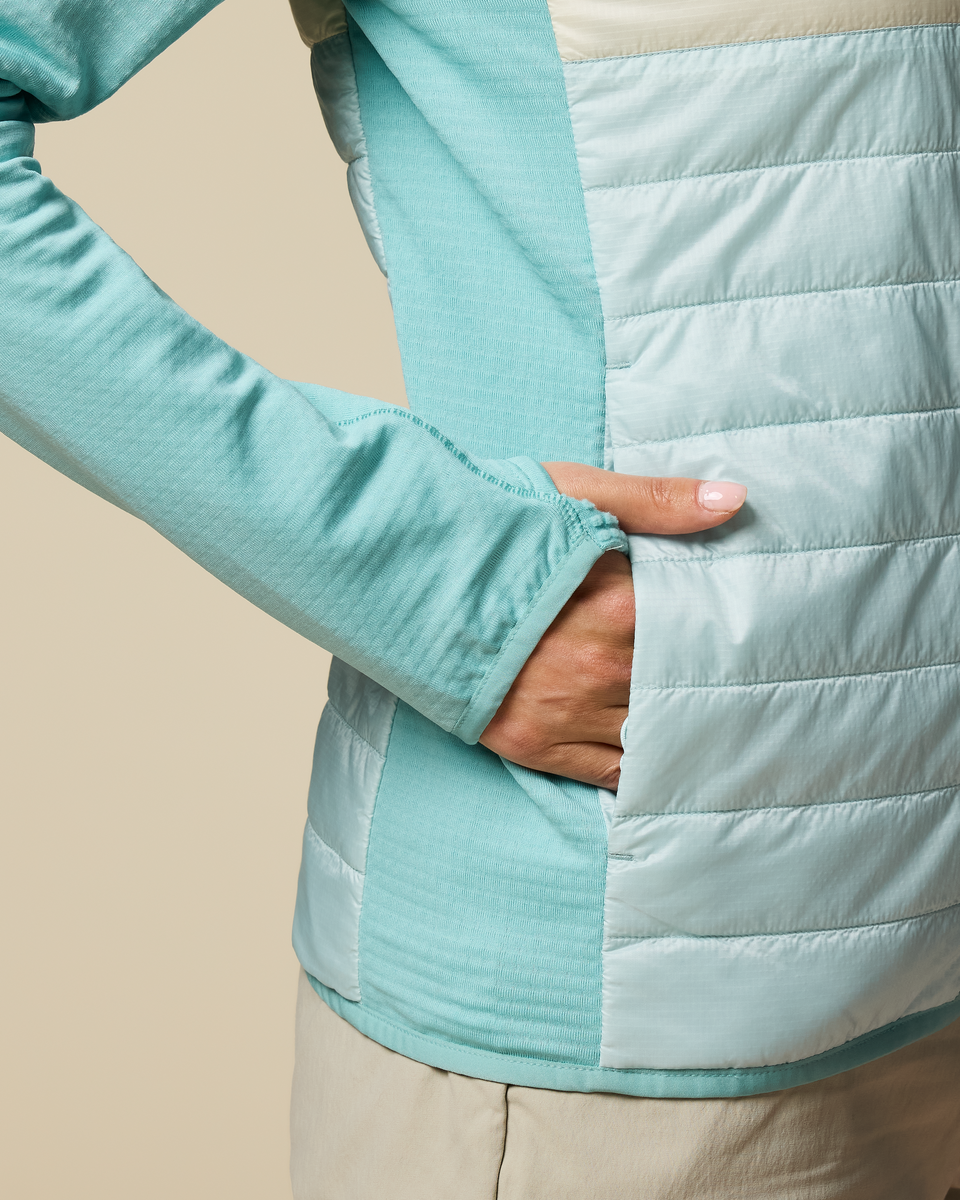 Capa Hybrid Insulated Jacket - Women's - Tide Pool/Surf - US 3222