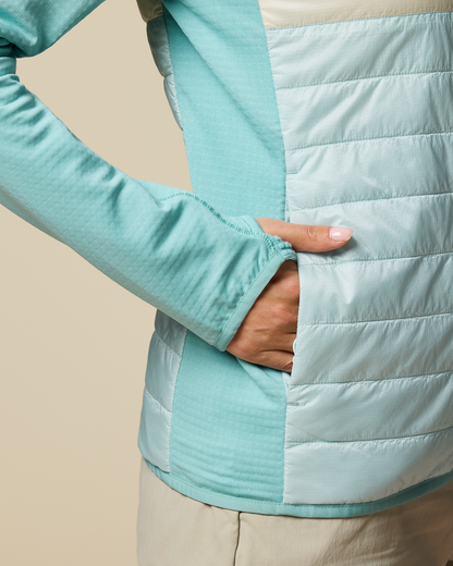 Capa Hybrid Insulated Jacket - Women's - Tide Pool/Surf - US 3222