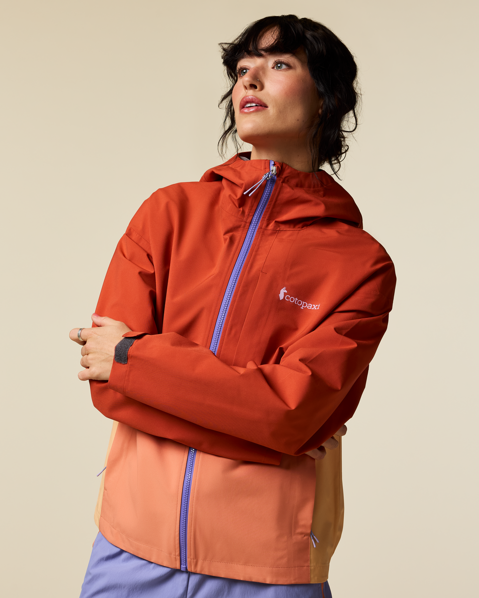 Cielo Rain Jacket - Women's - Chimayo/Grapefruit - US 3685