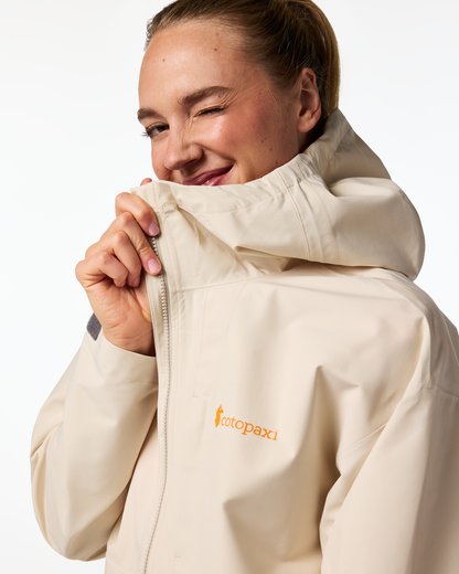 Cielo Rain Jacket - Women's - Cotopaxi Cream - US 4869
