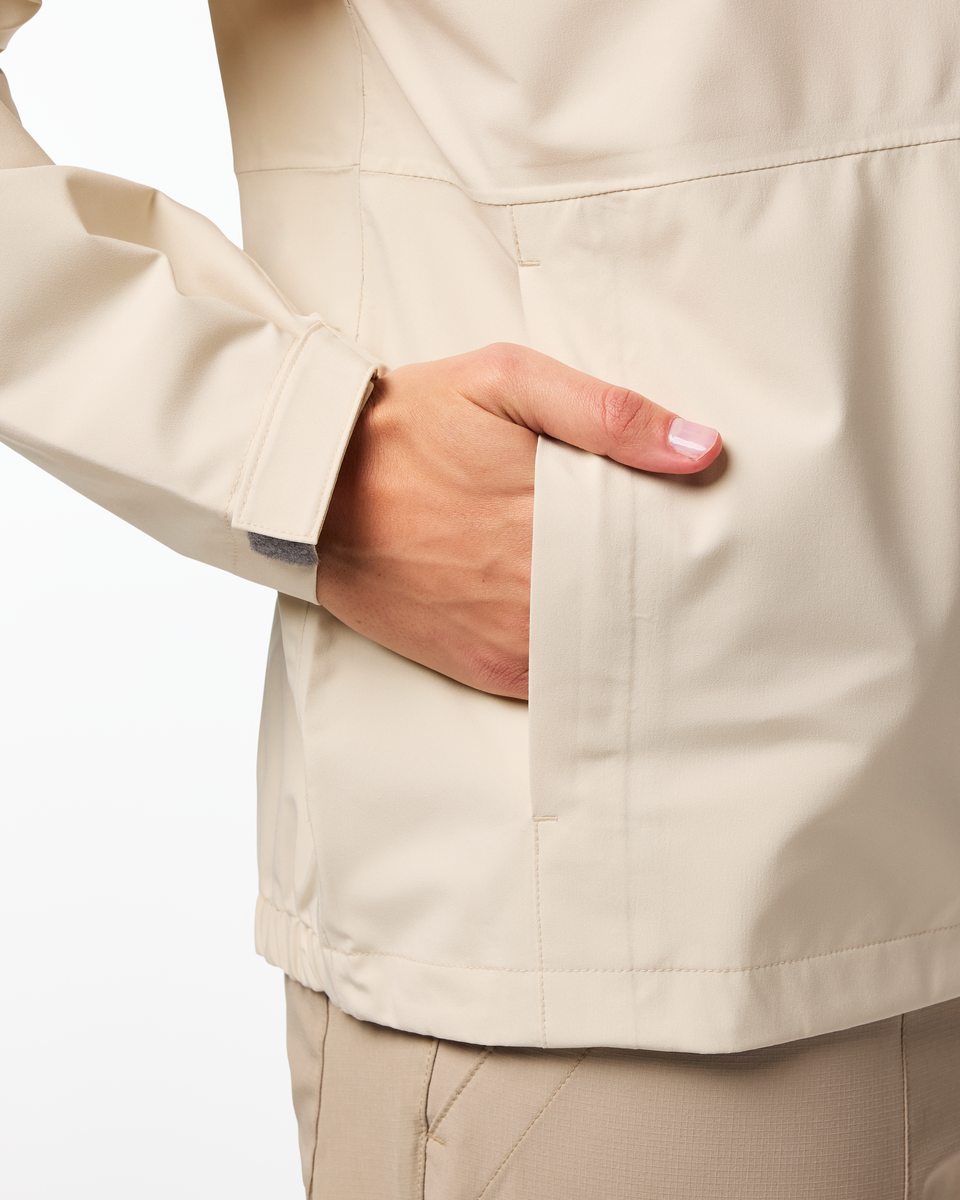 Cielo Rain Jacket - Women's - Cotopaxi Cream - US 4869