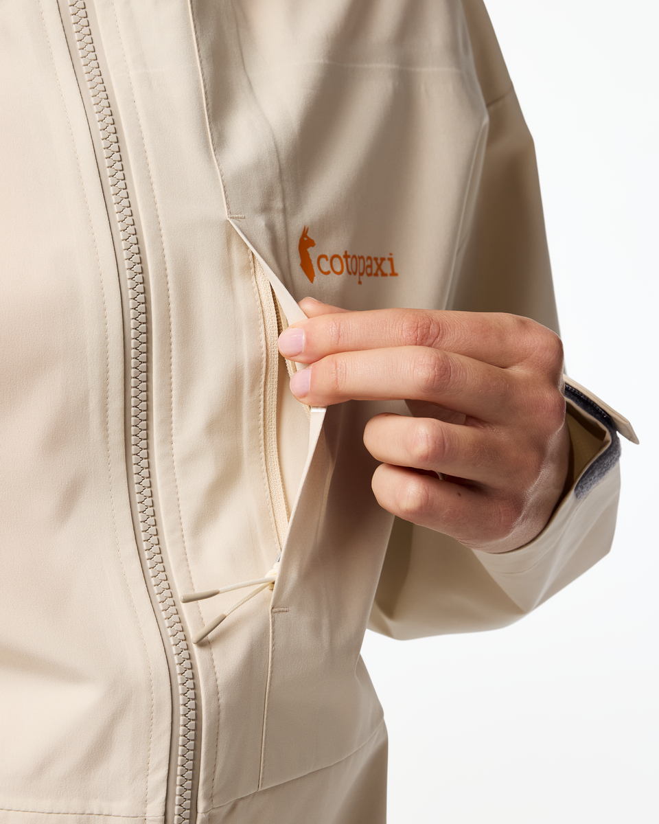 Cielo Rain Jacket - Women's - Cotopaxi Cream - US 4869