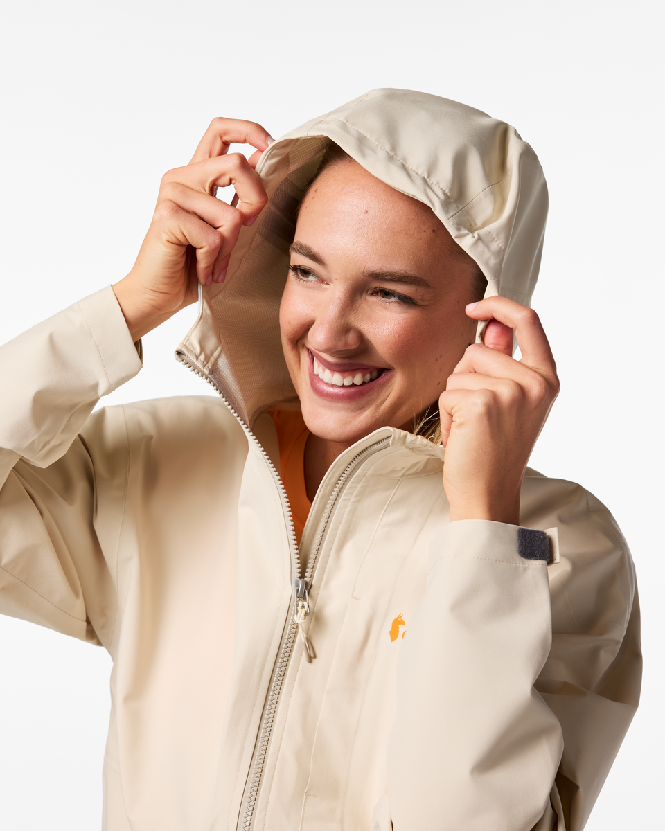 Cielo Rain Jacket - Women's - Cotopaxi Cream - US 4869