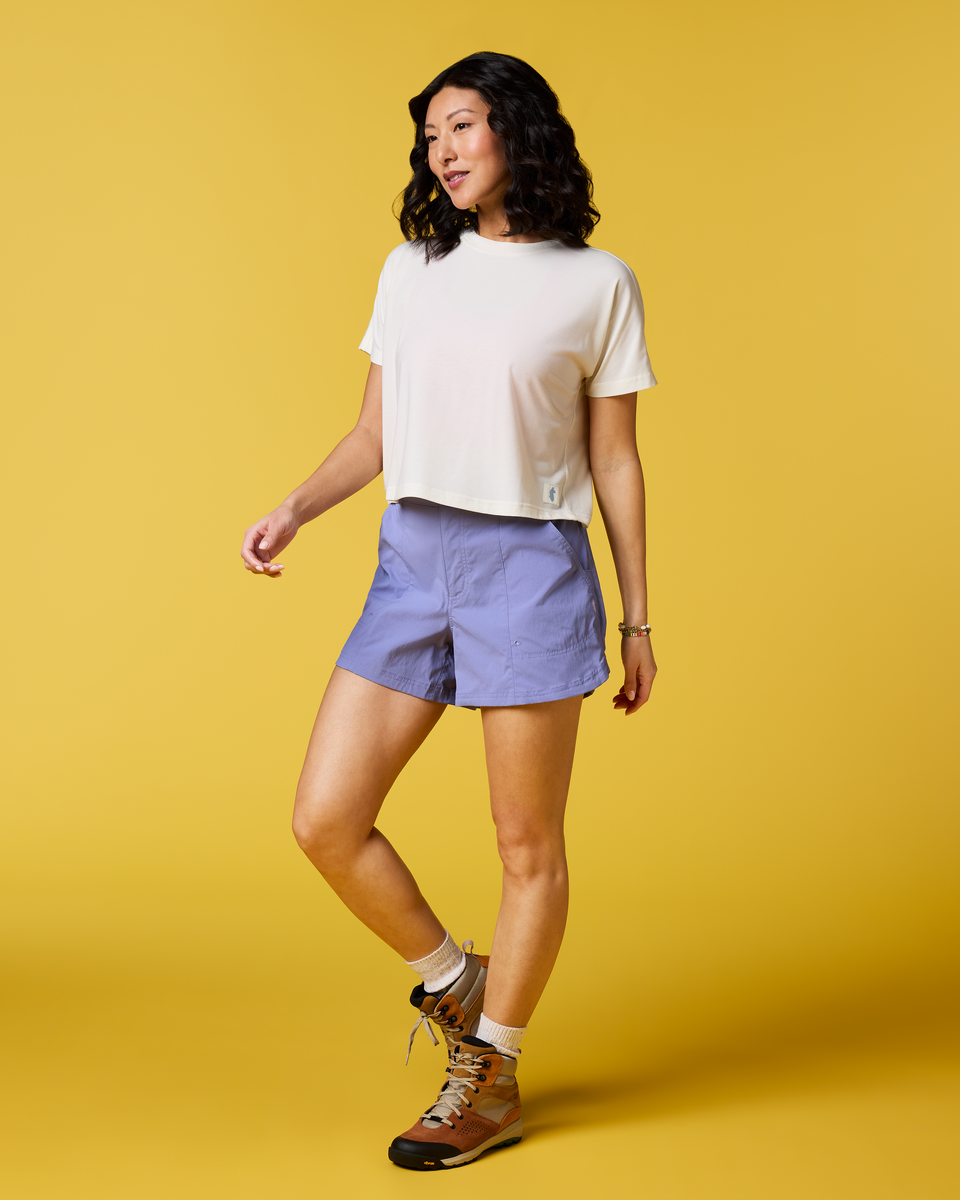 Empaca Boxy T-Shirt - Women's - Aster - US 5093