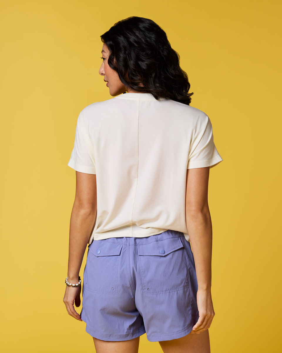 Empaca Boxy T-Shirt - Women's - Aster - US 5093