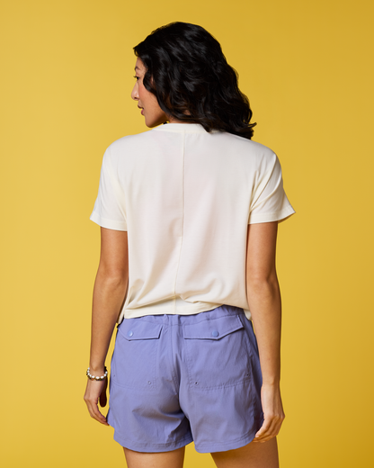 Empaca Boxy T-Shirt - Women's - Aster - US 5093