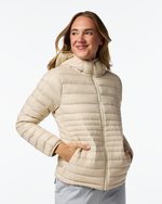 Fuego Down Hooded Jacket - Women's - Cotopaxi Cream - US 5850