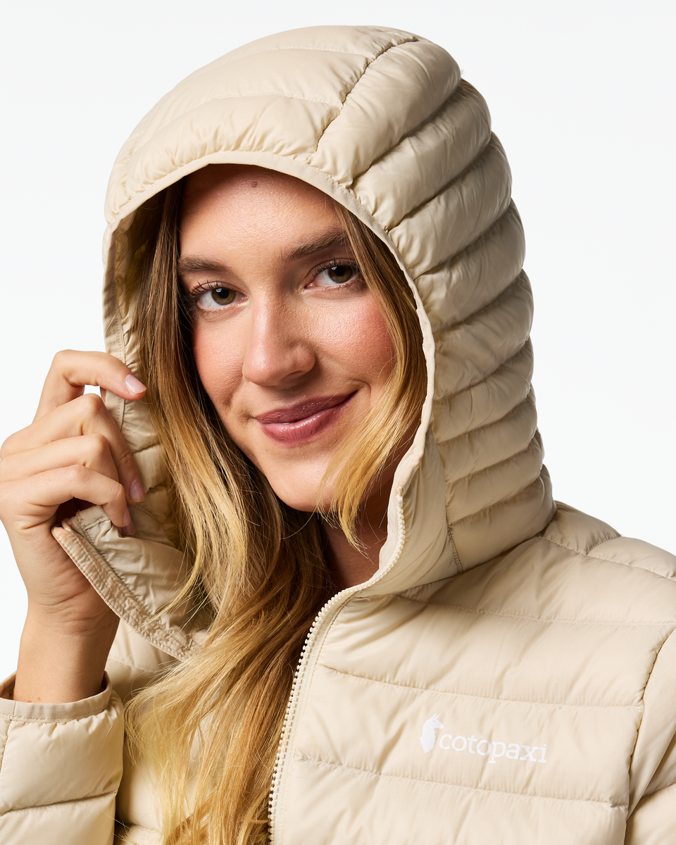 Fuego Down Hooded Jacket - Women's - Cotopaxi Cream - US 5850