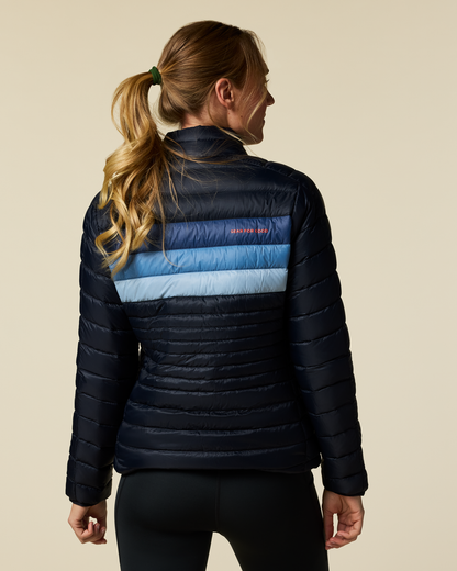 Fuego Down Jacket - Women's - Carbon Stripes - US 7907