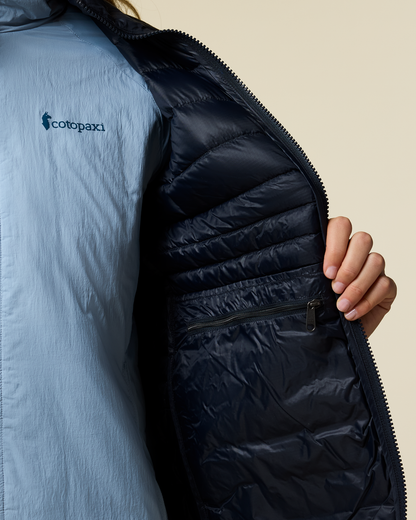 Fuego Down Jacket - Women's - Carbon Stripes - US 7907