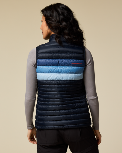 Fuego Down Vest - Women's - Carbon Stripes - US 6661