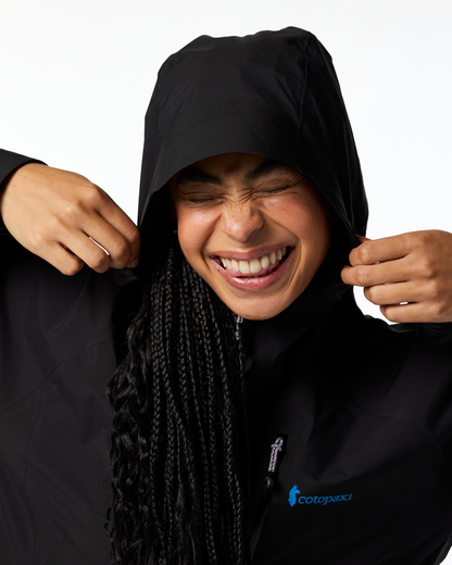 Impermeo 3L Hooded Shell Jacket - Women's - Cotopaxi Black - US 8797