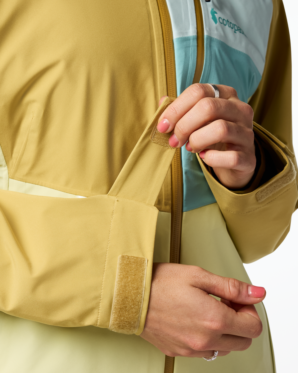 Impermeo 3L Hooded Shell Jacket - Women's - Husk/Honeydew - US 2041