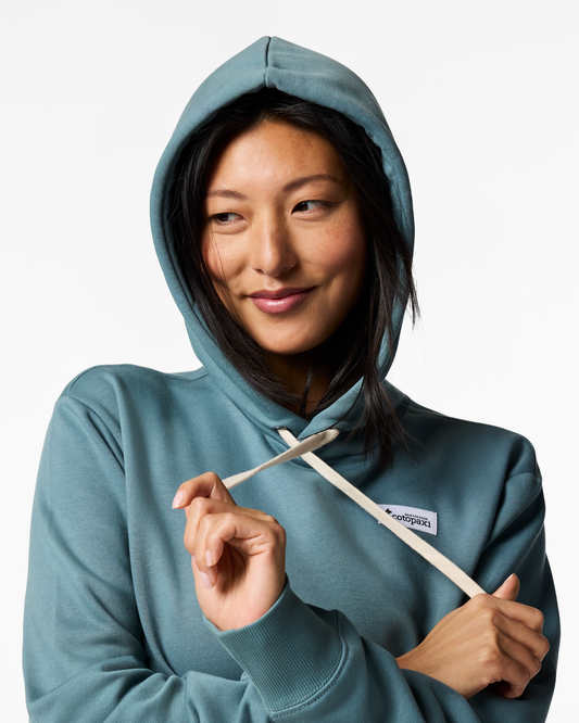 Llama Patch Pullover Hoodie - Women's - Everglade - US 6403