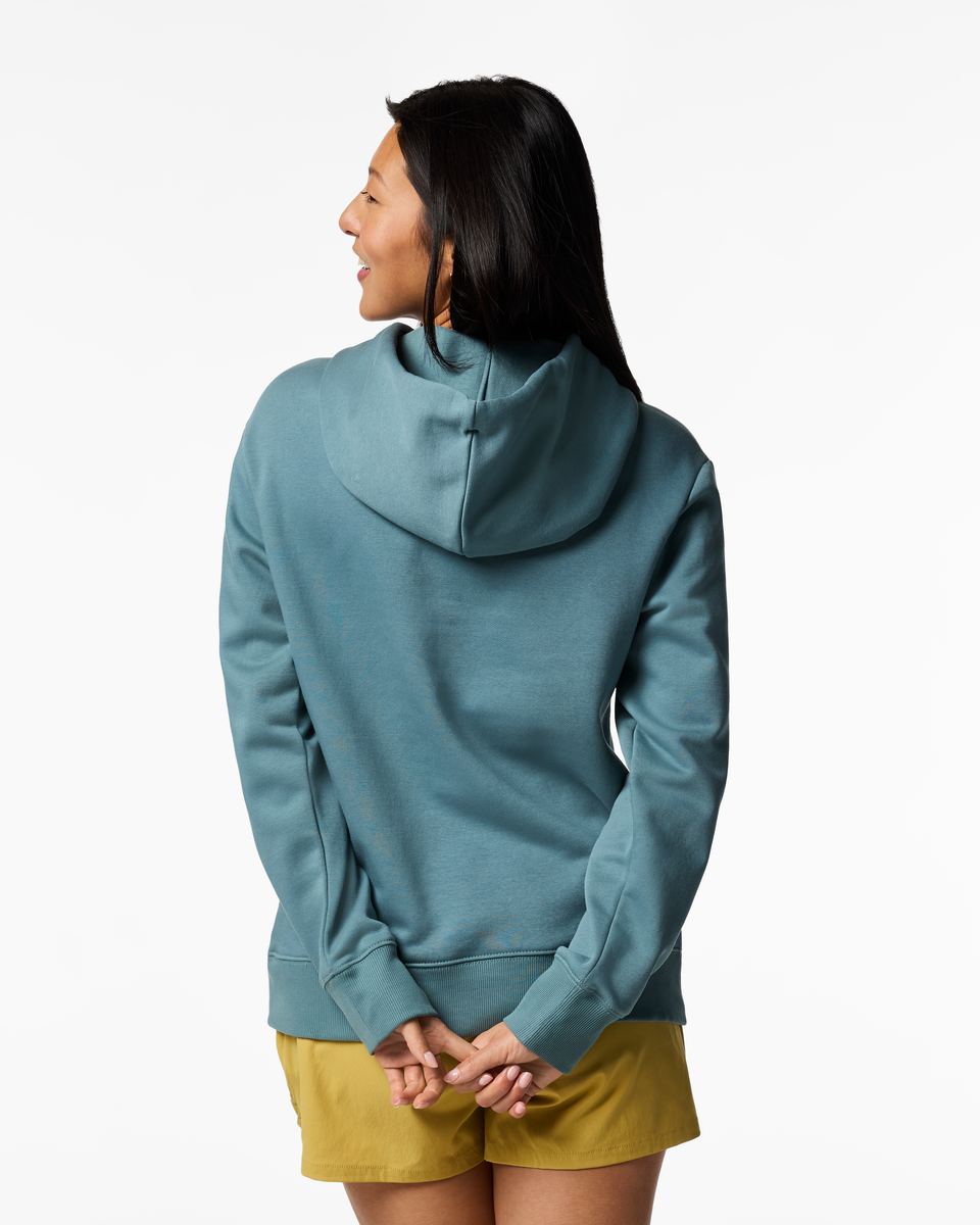 Llama Patch Pullover Hoodie - Women's - Everglade - US 6403