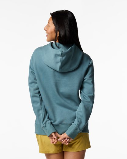 Llama Patch Pullover Hoodie - Women's - Everglade - US 6403