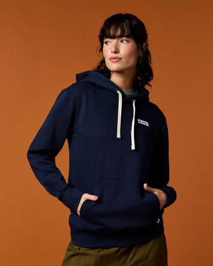 Llama Patch Pullover Hoodie - Women's - Maritime - US 5666