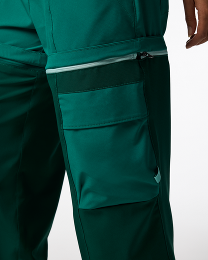 Losdos Zip-Off Pant - Women's - Malachite/Kale - US 4042