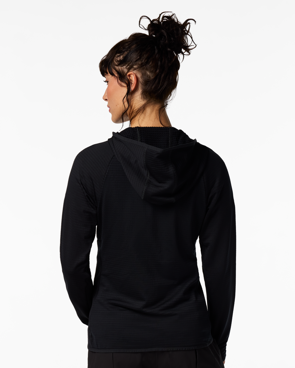Otero Fleece Full-Zip Hooded Jacket - Women's - Cotopaxi Black - US 3276