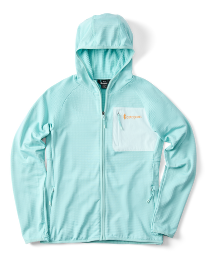 Otero Fleece Full-Zip Hooded Jacket - Women's - Tide Pool - US 8179
