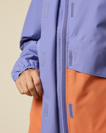 Rayu Rain Jacket - Women's - Aster/Grapefruit - US 3696