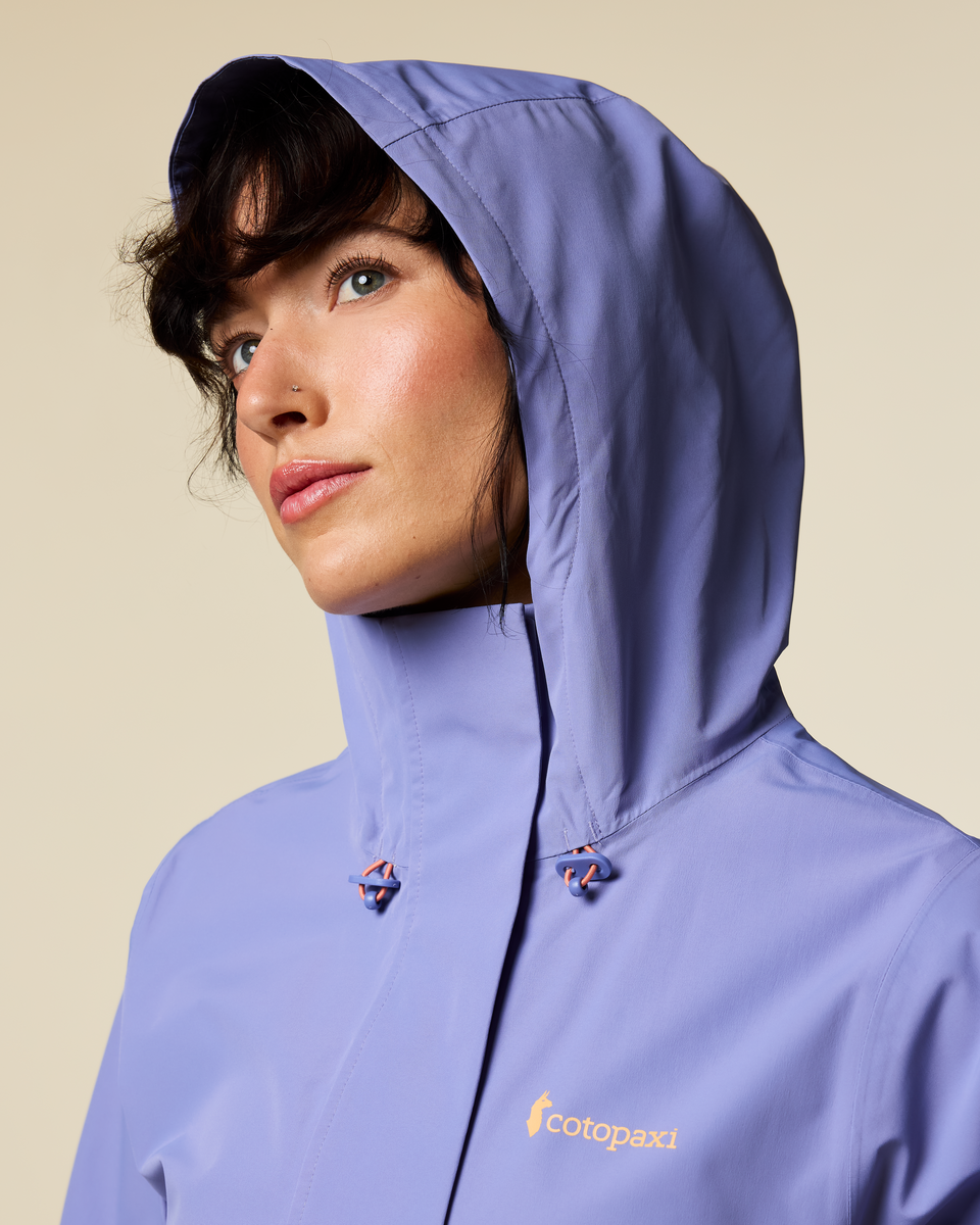 Rayu Rain Jacket - Women's - Aster/Grapefruit - US 3696
