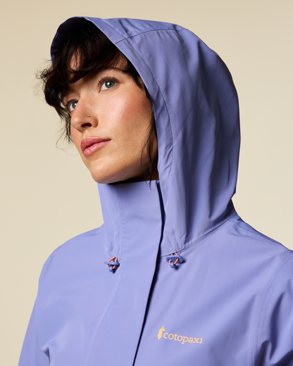 Rayu Rain Jacket - Women's - Aster/Grapefruit - US 3696