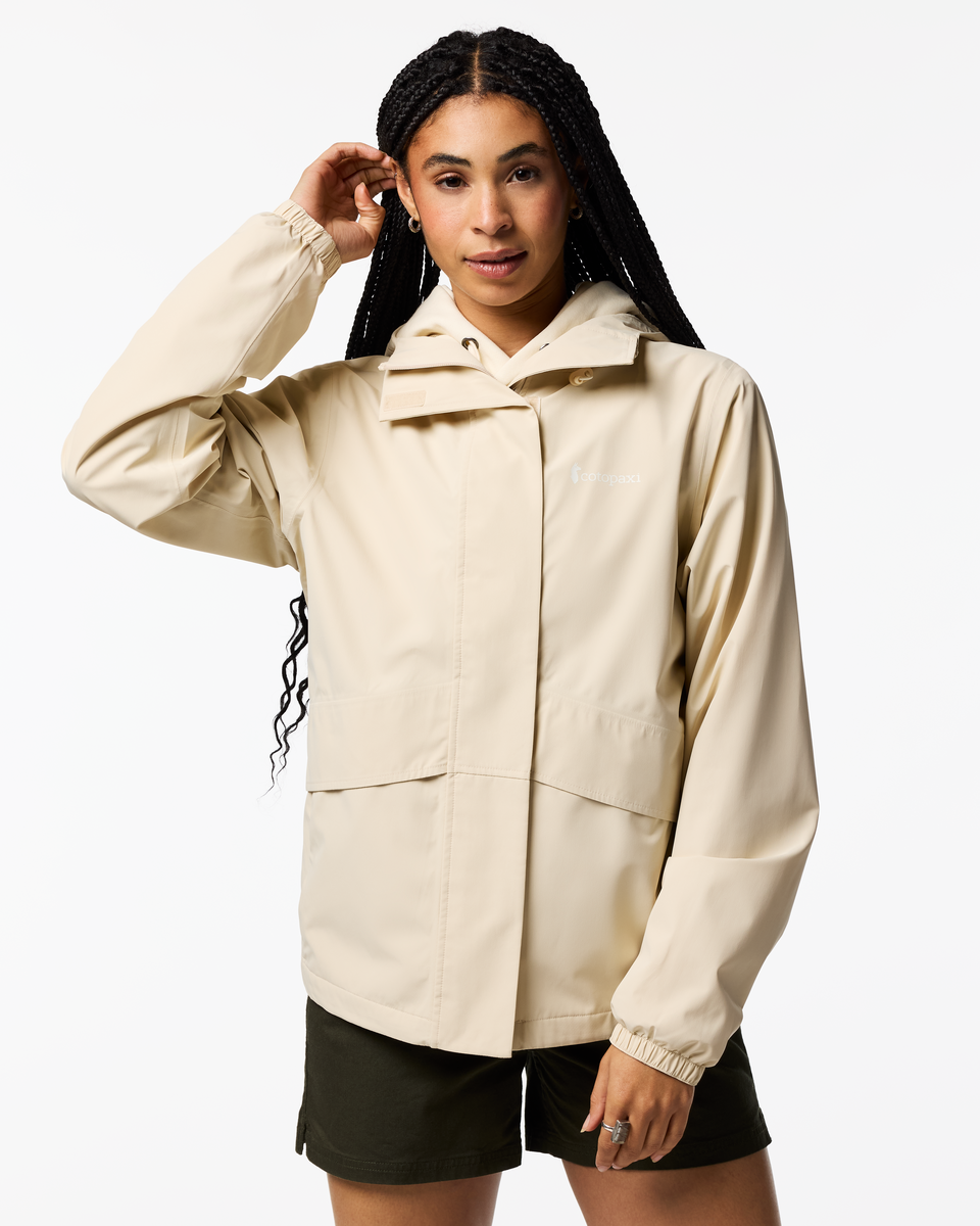 Rayu Rain Jacket - Women's - Cream - US 5712