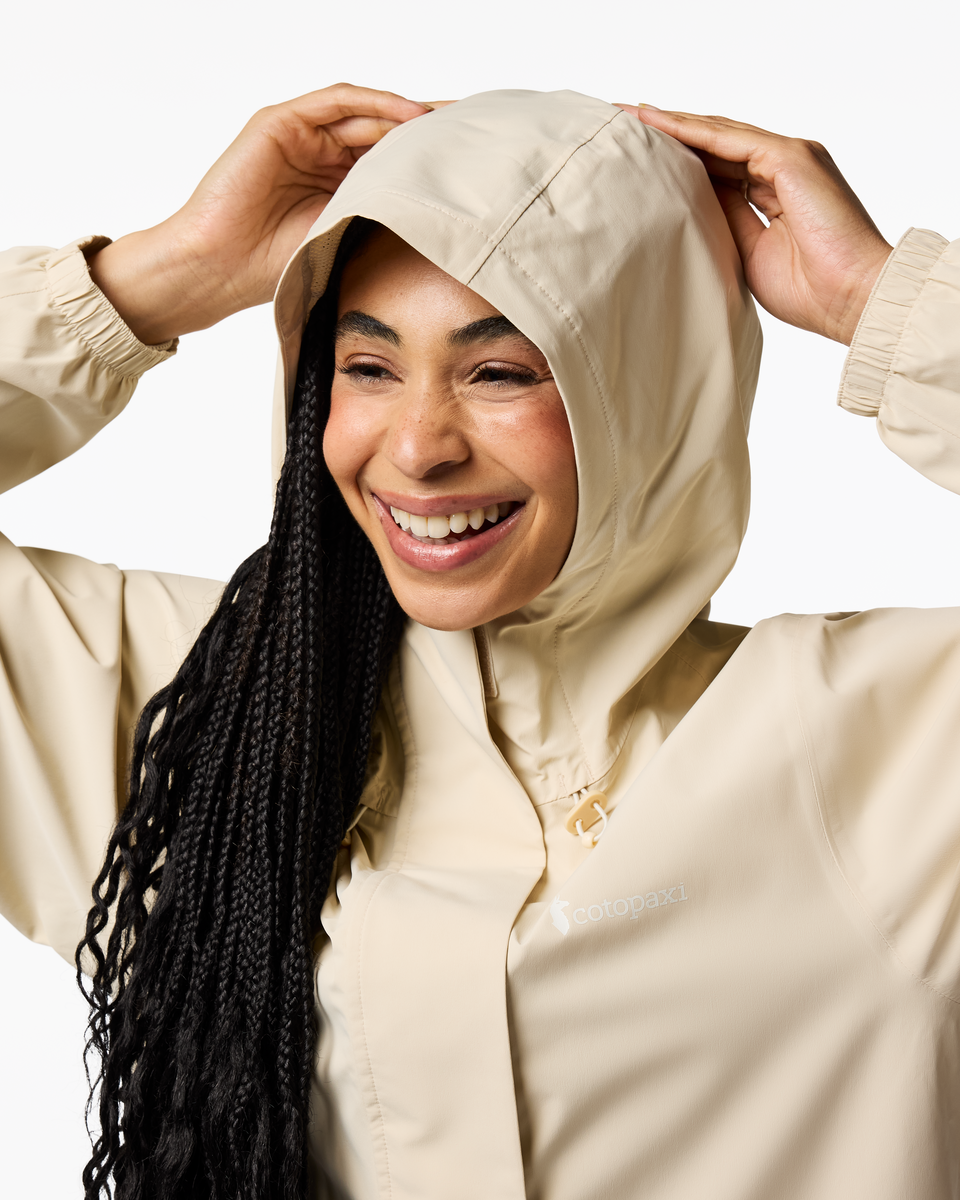 Rayu Rain Jacket - Women's - Cream - US 5712