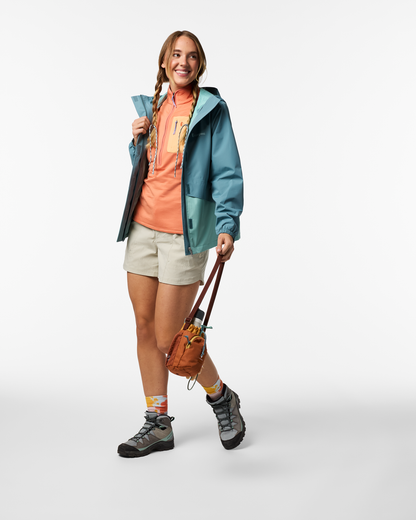 Rayu Rain Jacket - Women's - Everglade/Tide Pool - US 6990