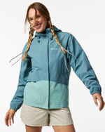 Rayu Rain Jacket - Women's - Everglade/Tide Pool - US 6990