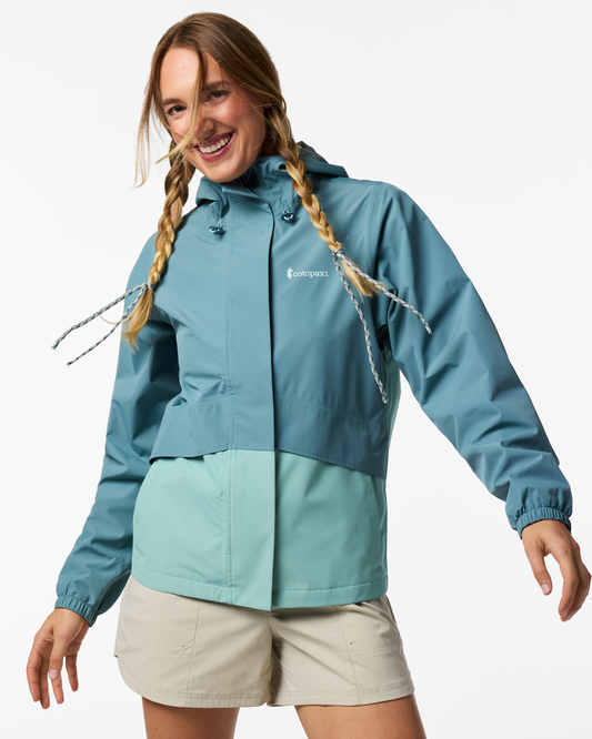 Rayu Rain Jacket - Women's - Everglade/Tide Pool - US 6990