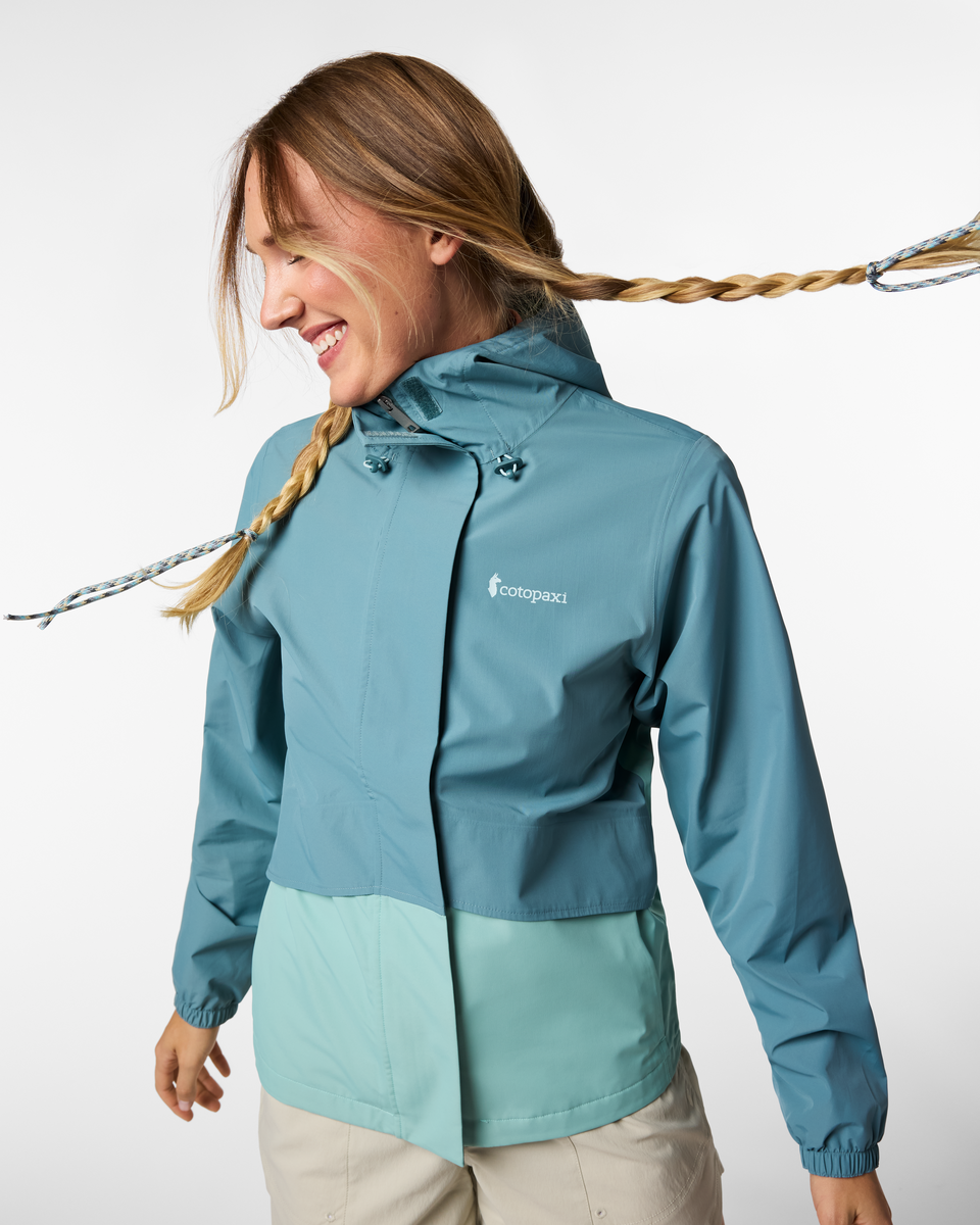Rayu Rain Jacket - Women's - Everglade/Tide Pool - US 6990