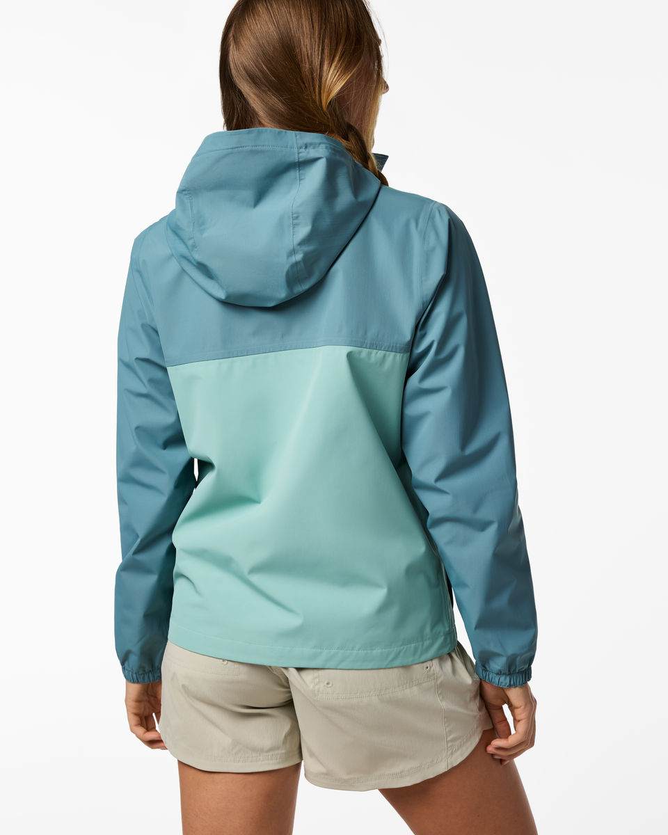Rayu Rain Jacket - Women's - Everglade/Tide Pool - US 6990