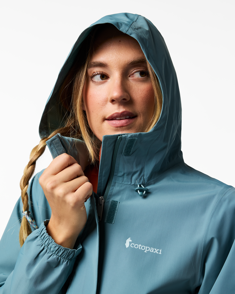 Rayu Rain Jacket - Women's - Everglade/Tide Pool - US 6990