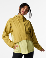 Rayu Rain Jacket - Women's - Husk/Honeydew - US 3446