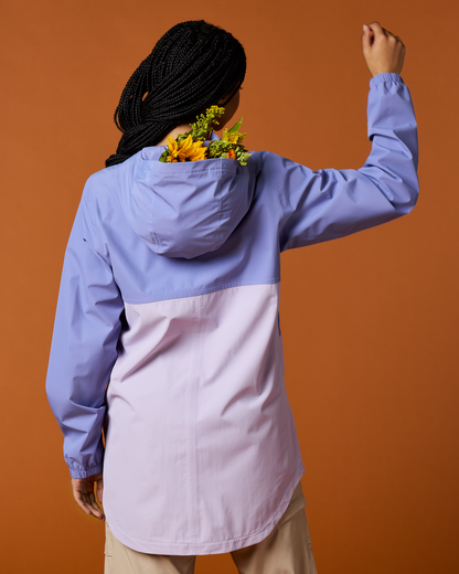 Rayu Rain Parka - Women's - Aster/Moonbeam - US 4890