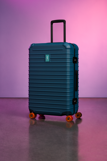 Coraza Suitcase - Medium Checked - Blue Spruce - US 1541
