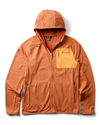 Otero Fleece Full-Zip Hooded Jacket - Men's - Whiskey - US 2827