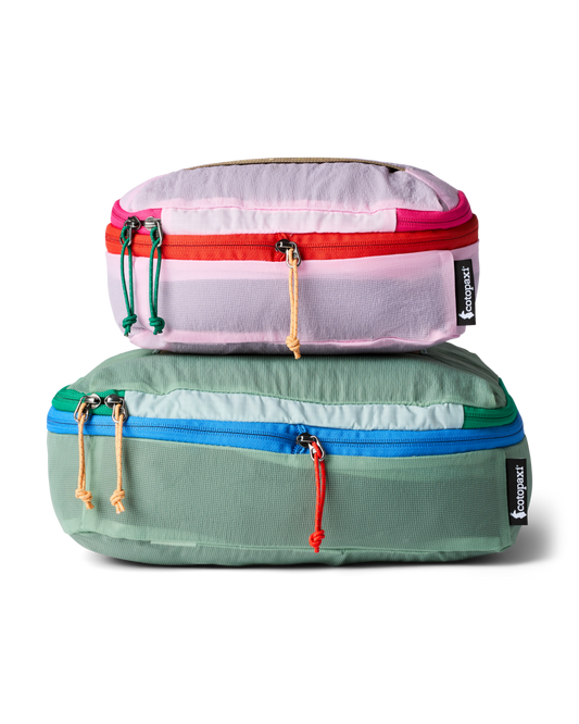 Cotopaxi X FP Movement Expandable Cubo Bundle - Powder Pink/Sterline Blue - US 7974
