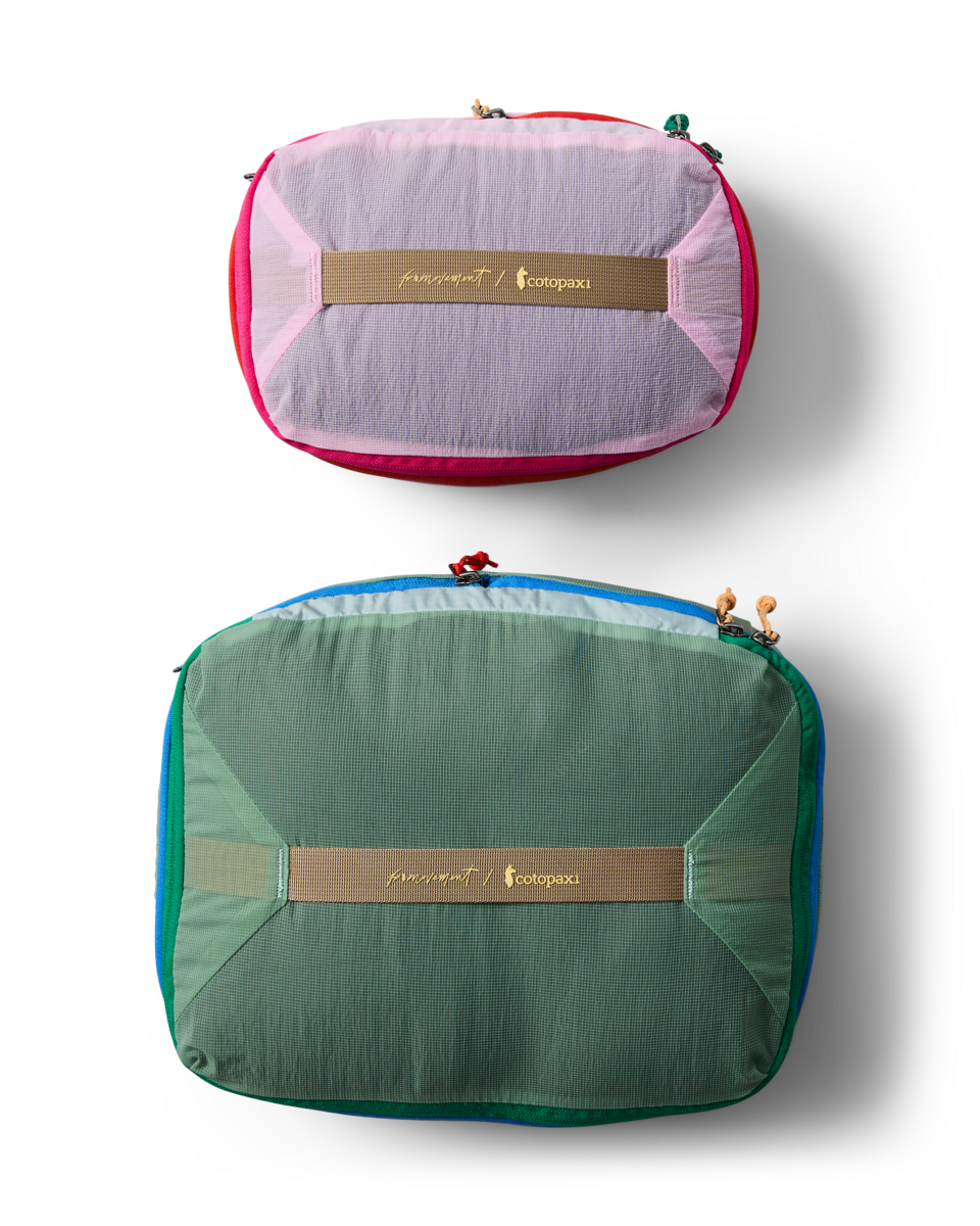 Cotopaxi X FP Movement Expandable Cubo Bundle - Powder Pink/Sterline Blue - US 7974