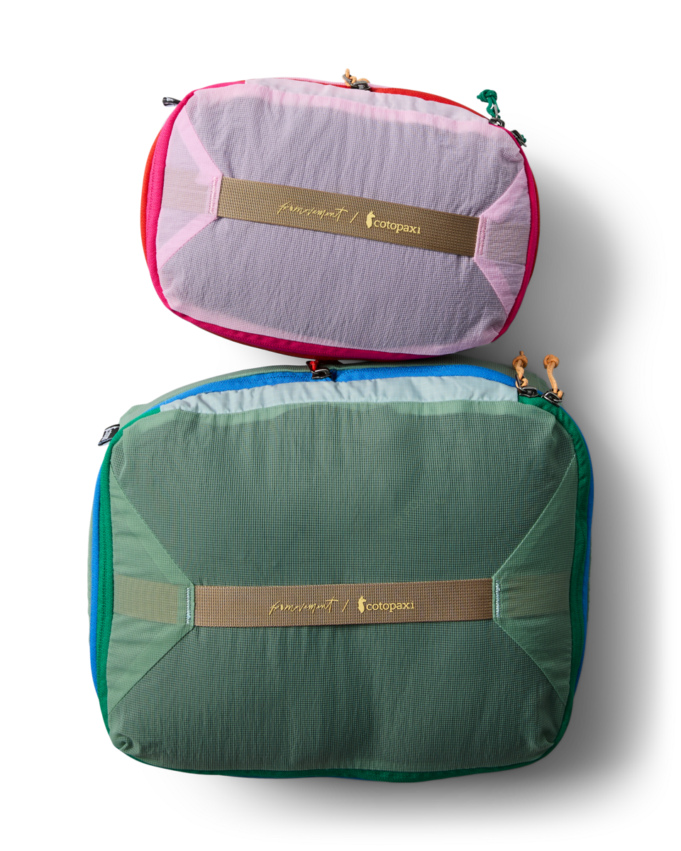 Cotopaxi X FP Movement Expandable Cubo Bundle - Powder Pink/Sterline Blue - US 7974