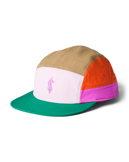 Cotopaxi X FP Movement Tech 5-Panel Hat - Powder Pink/Green Glow - US 4510