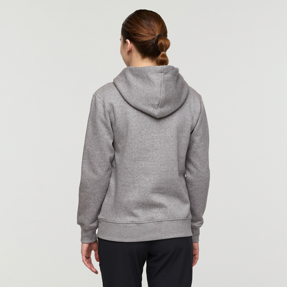 Llama Patch Pullover Hoodie - Women's - Heather Grey - US 9996